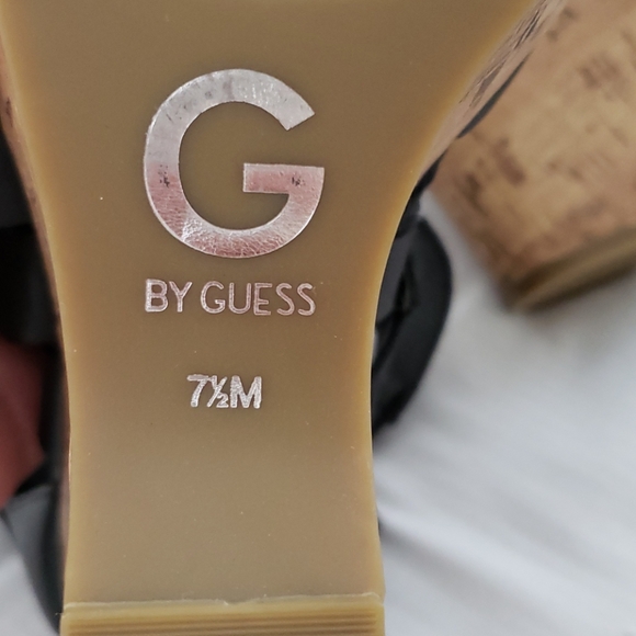 Guess Strappy Cork Wedges - Picture 7 of 8